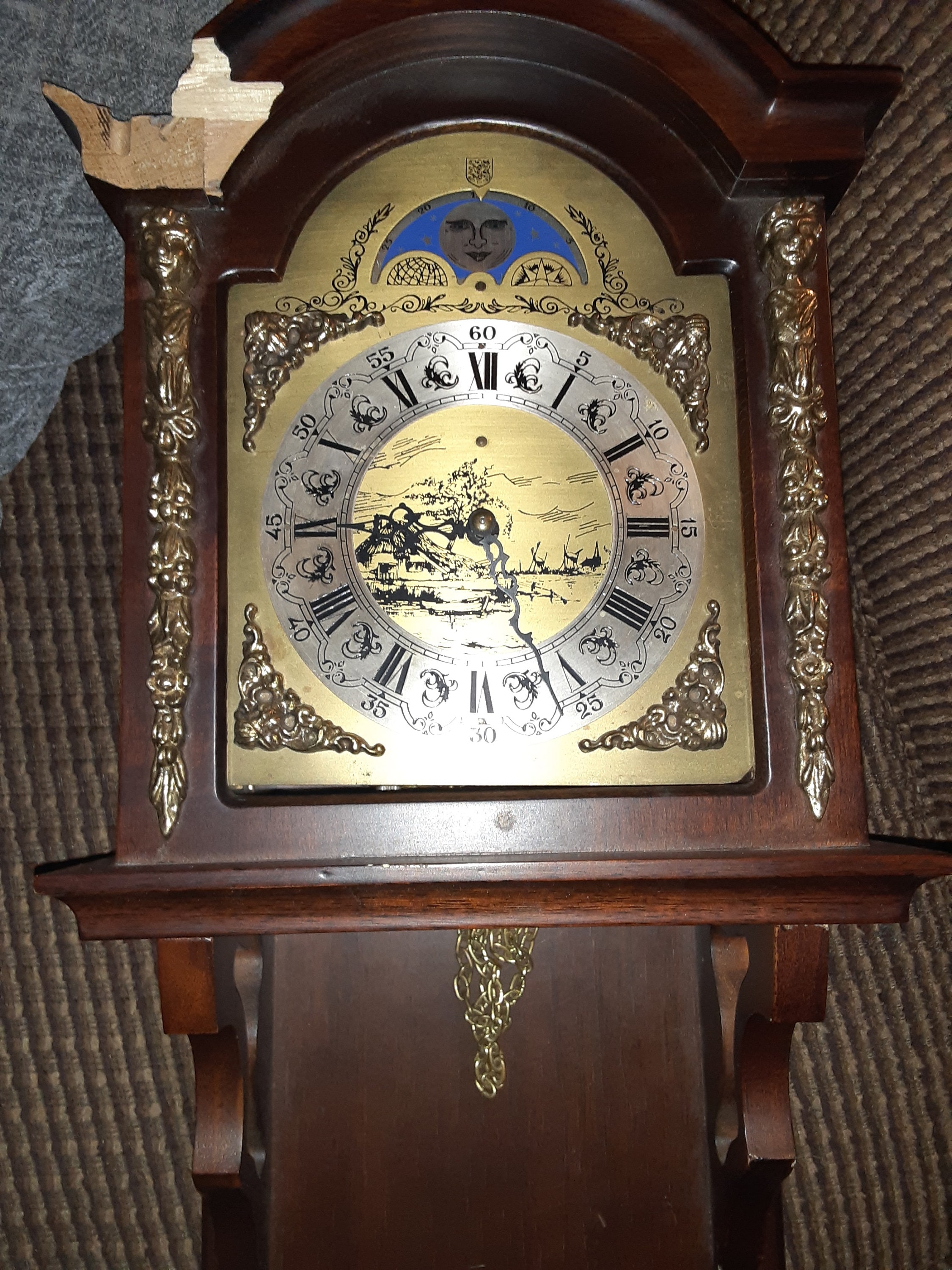 Herschede Grandfather Clock for sale Only 2 left at 65