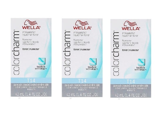 Buy Wella Color Charm Permanent Liquid Hair Toner T14 Pale Ash Online in India - Etsy Buy Wella Color Charm Permanent Liquid Hair Toner T14 Pale Ash Online in India - Etsy