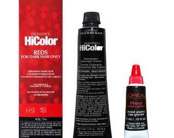 L'oreal Technique Hicolor Red Hot H9 Permanent Hair Colour - Etsy Ireland L'oreal Technique Hicolor Red Hot H9 Permanent Hair Colour - Etsy Ireland