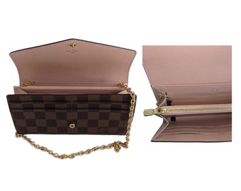 LOUIS VUITTON Monogram Flore Chain Wallet - More Than You Can Imagine