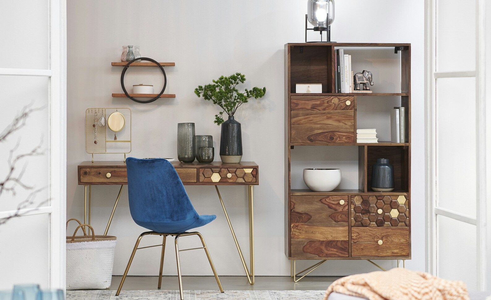 Wandregal hängenRegal Retro Industrie Stil Kreis Regal Regal | Etsy