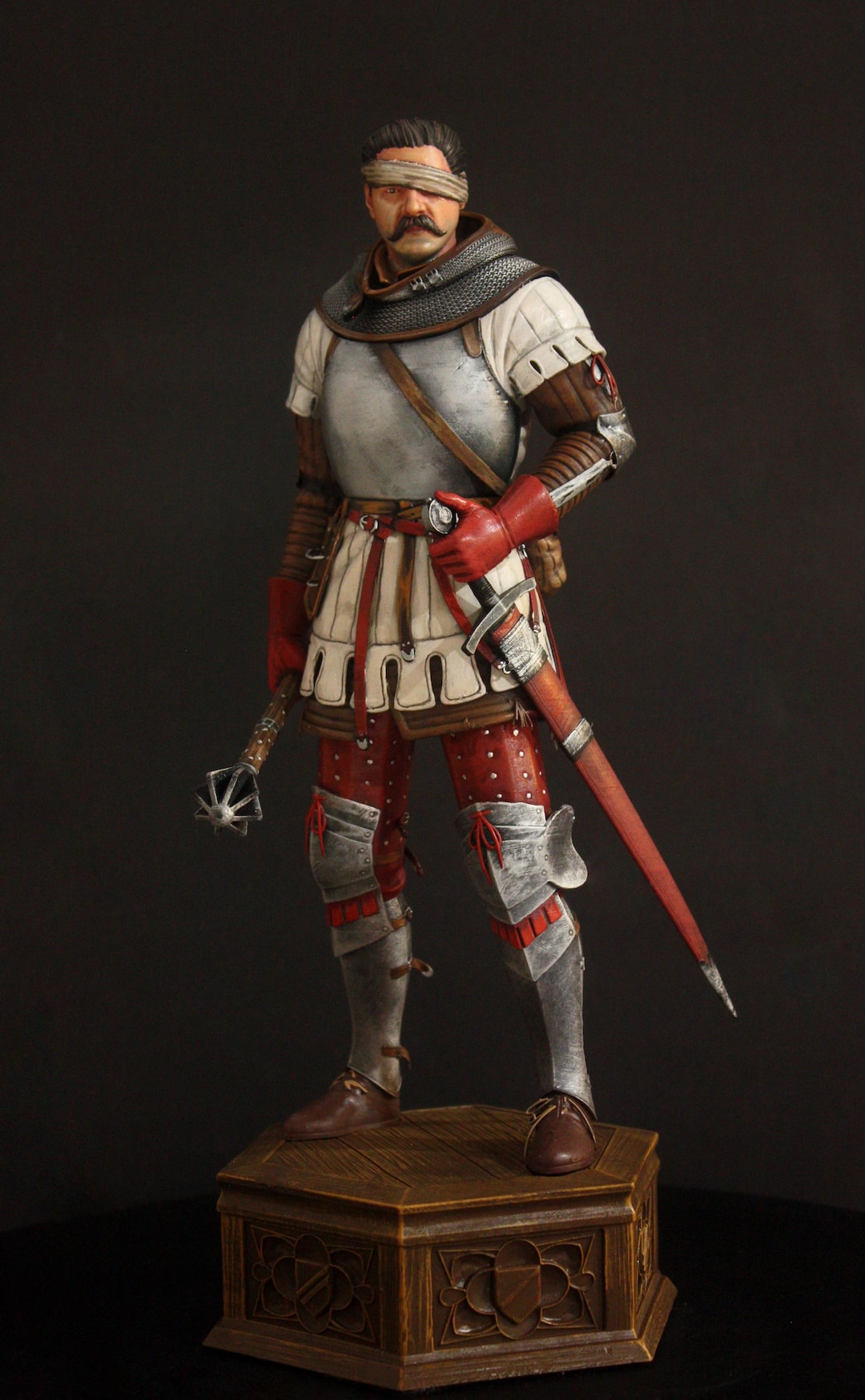 Jan Zizka - Hand Painted Gaming Figure & Collectible, 2 Size