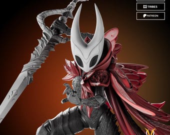 Silksong Statue - Hand-Painted Gaming Figure, Custom Geek Gift