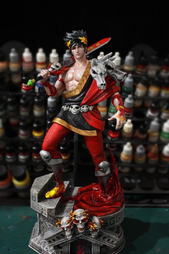 Hades : Zagreus - Premium Hand-painted Figure, 2 Size Choices for
