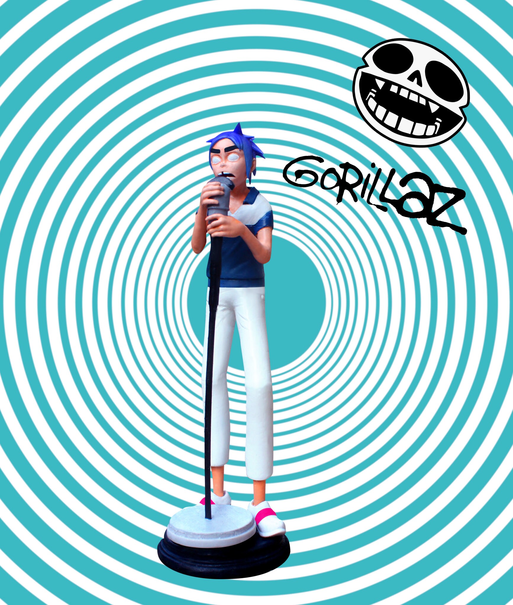 2d gorillaz action figure