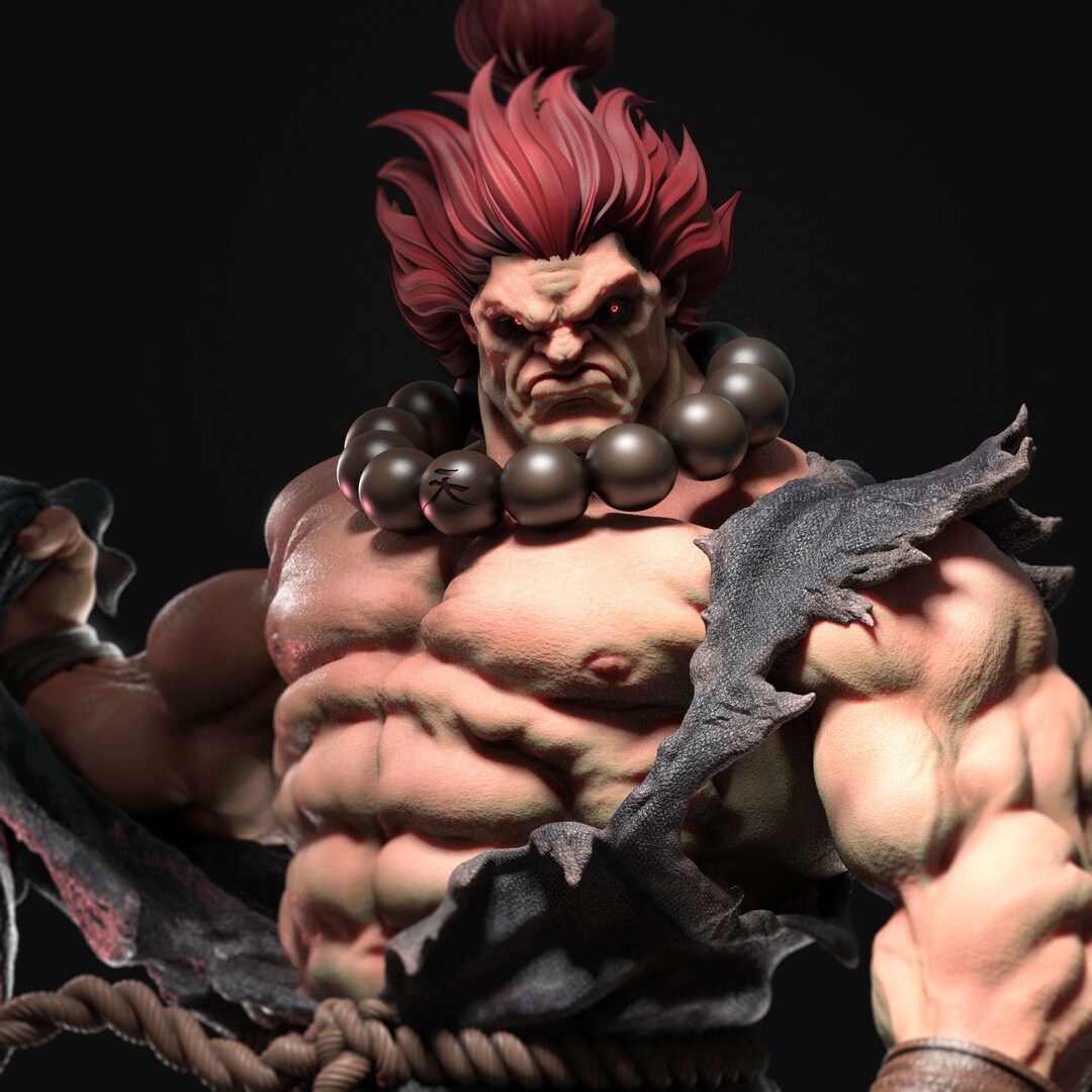 Street Fighter 7 inch : Akuma - myplasticheart