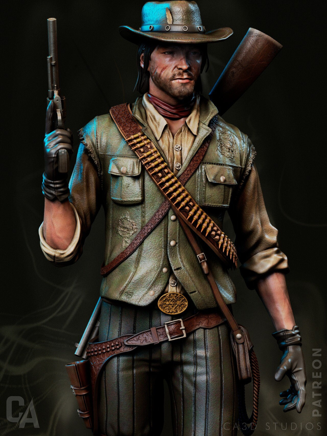 John marston action best sale figure