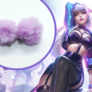 KDA Evelynn ALL OUT Earrings - League of Legends