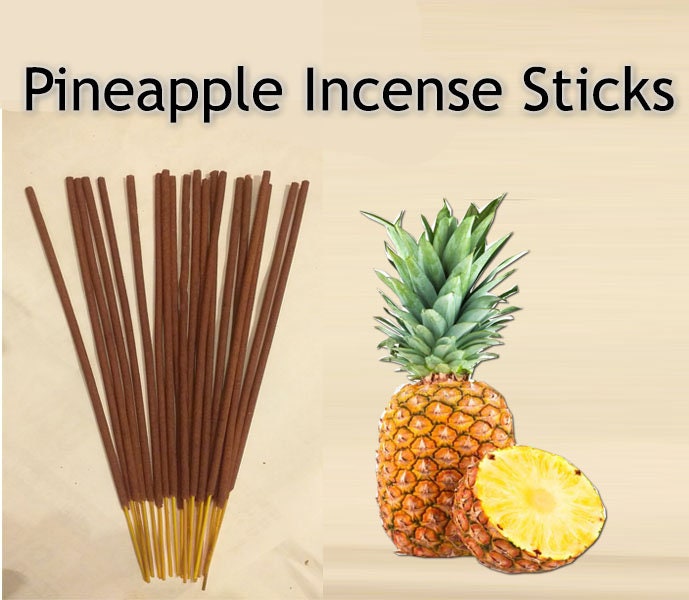 Pineapple Incense Sticks Quality Religious Sticks 200grams1000grams Etsy