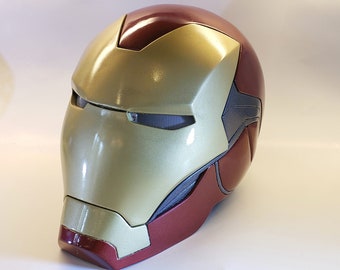 Iron Man Helmet Etsy For easy ironman drawing tutorial, you can scroll down below to see step by step images with instruction. iron man helmet etsy
