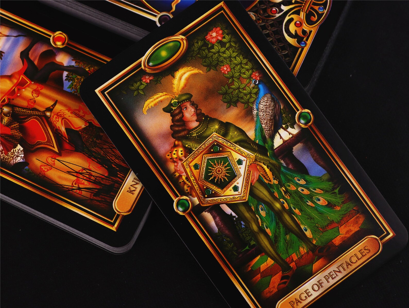 Full Easy Gilded Tarot cards deck Unique tarot cards Tarot Etsy