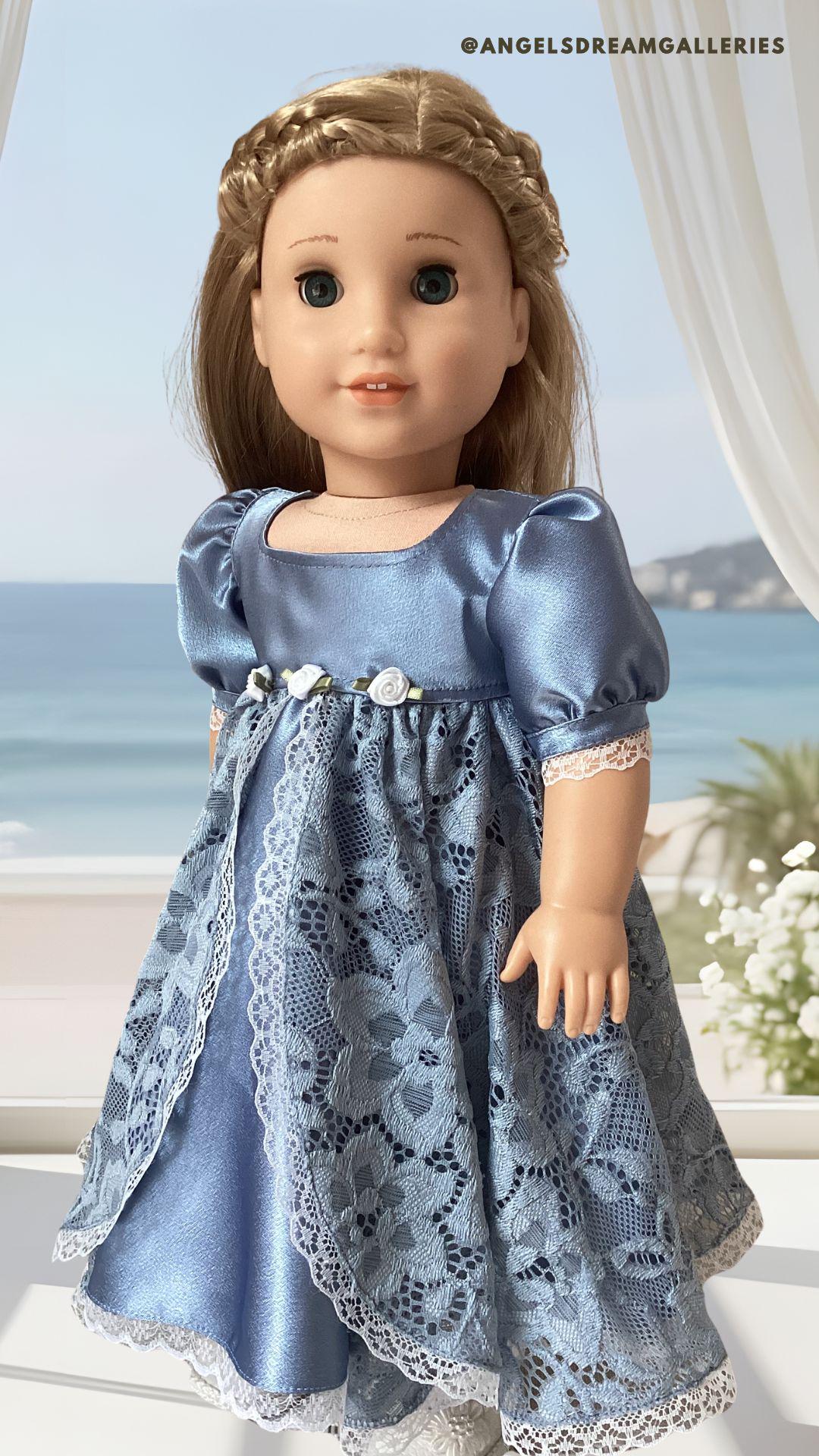 Blue Ball Gown American Girl Doll