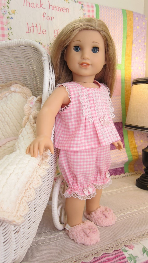 de pijama de muñeca American Doll. Ropa de - Etsy
