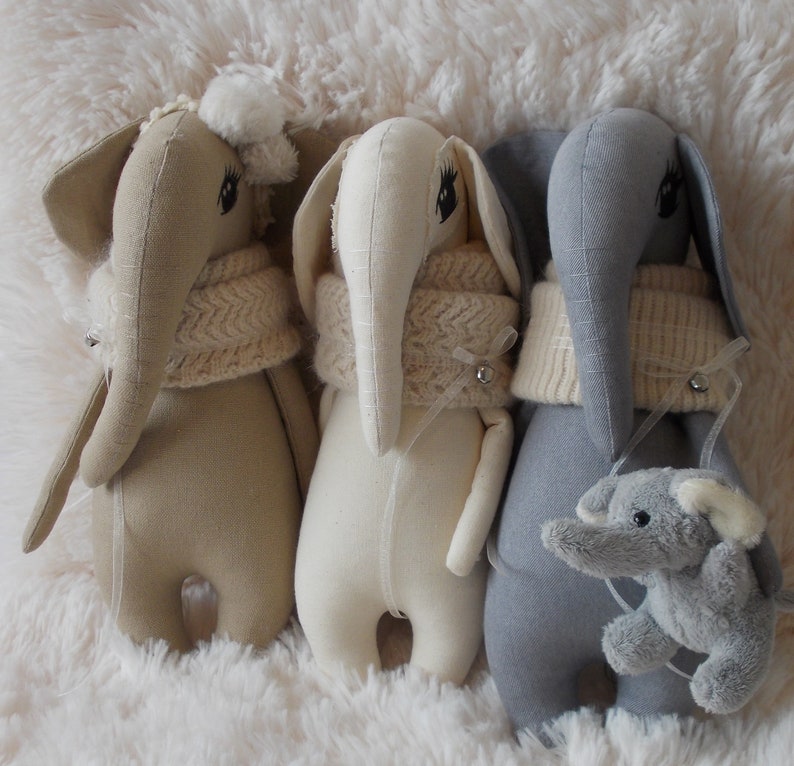 PDF Elephant Sewing Pattern and Tutorial 10 26 Cm Etsy