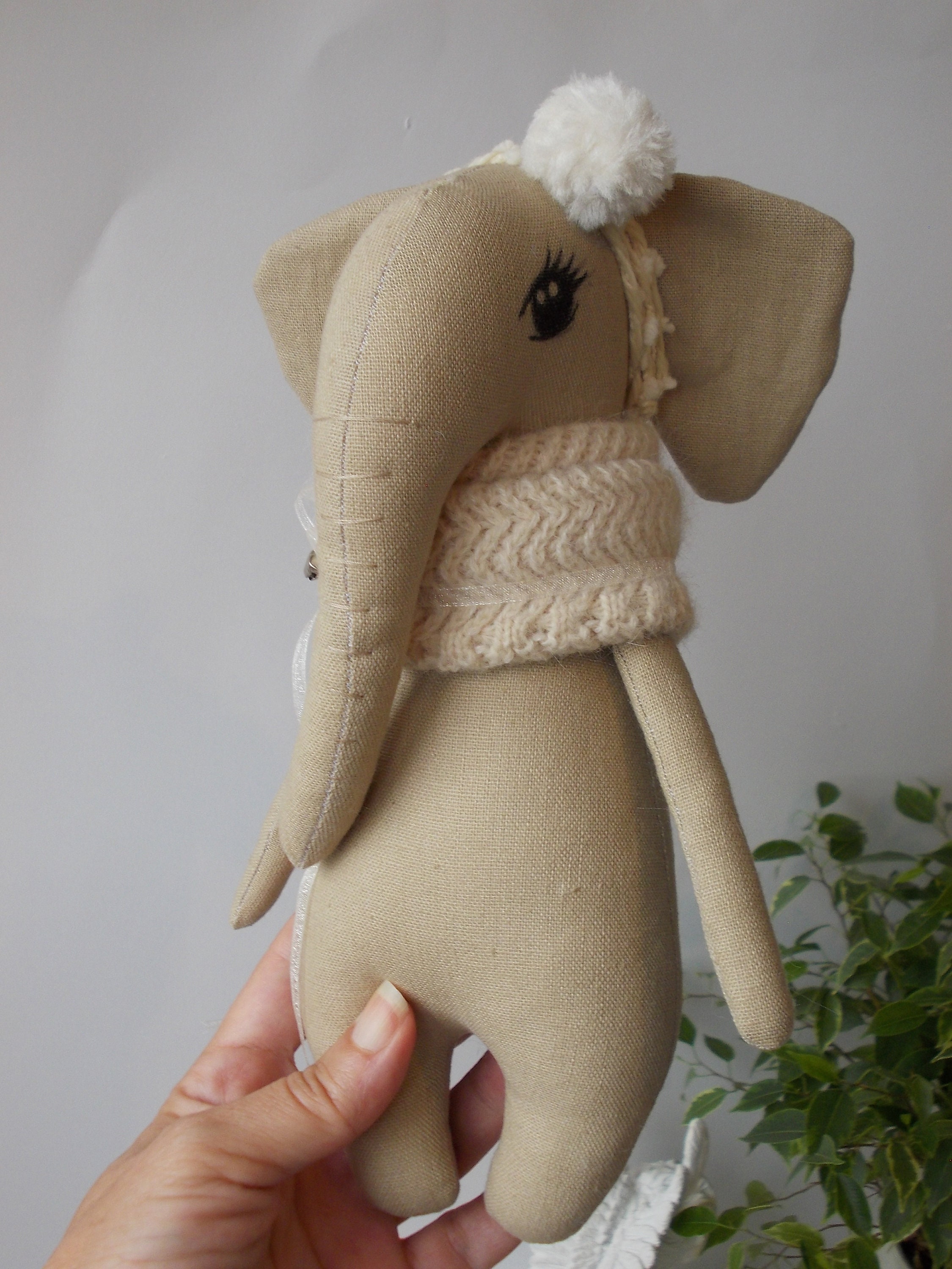 PDF Elephant sewing pattern and tutorial 10 26 cm | Etsy