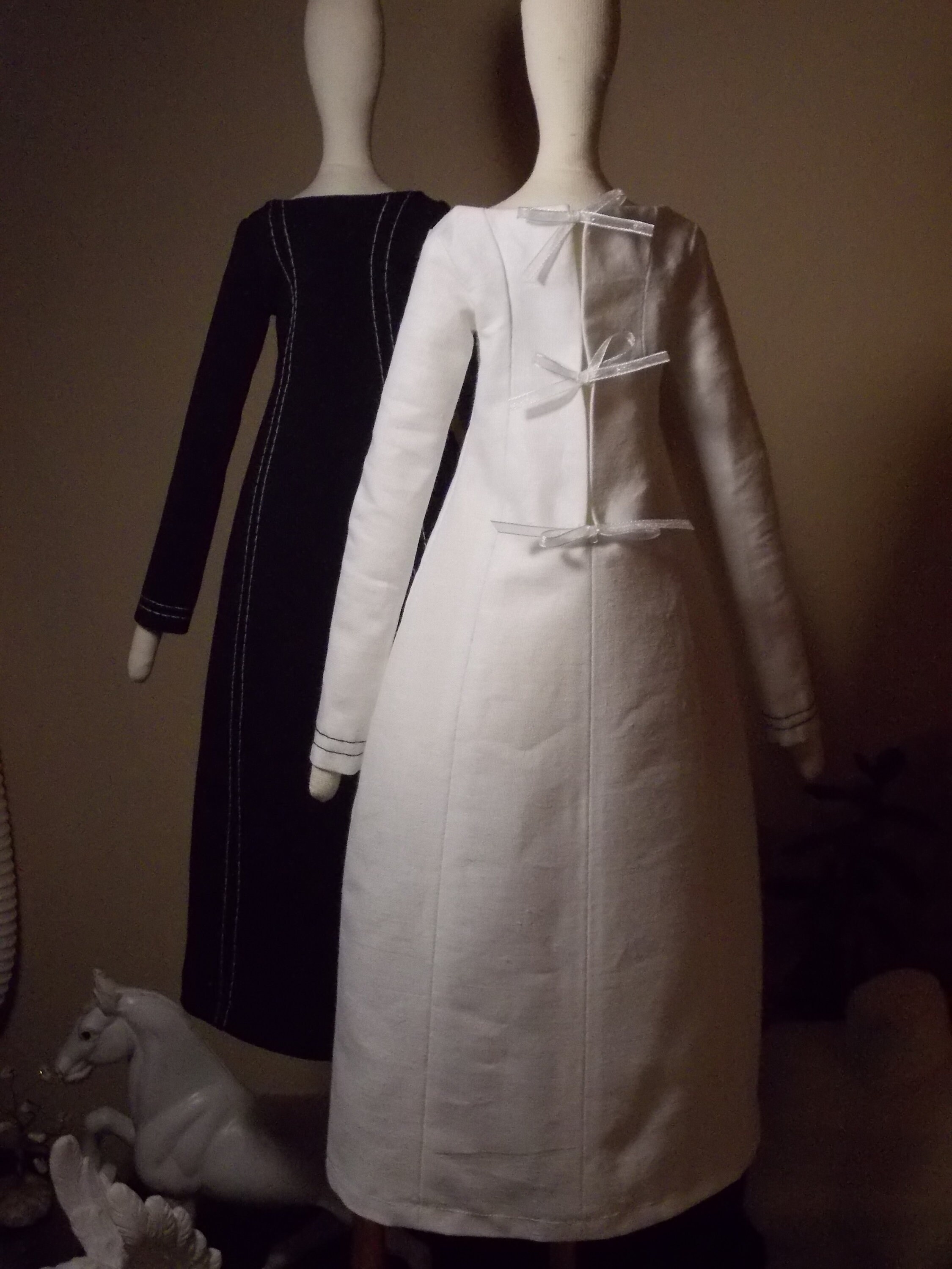 PDF sewing pattern and tutorial for Little Black dress for - Etsy België