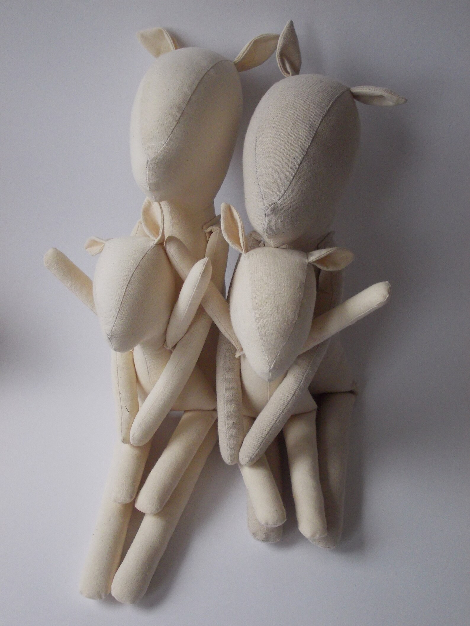 Pdf fawn sewing sybju and tutorial in three sizes for blank  etsy