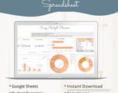 Ultimate Monthly Budget Spreadsheet Google Sheets,Home Budget Spreadsheet Template,Monthly Debt Planner,Income Planner, Transactions Tracker