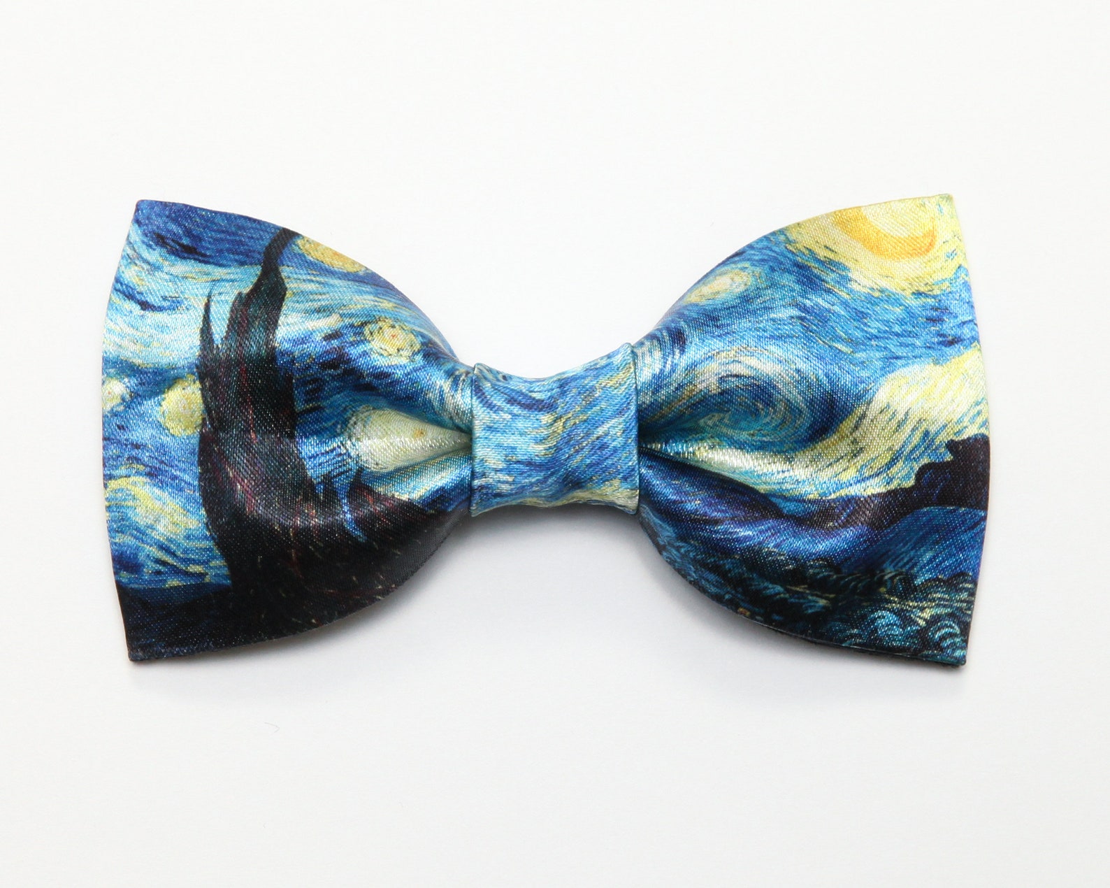 Van Gogh Bow Tie Starry Night Bowtie Art Tie Gift for | Etsy