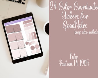 Digitale Stickerblätter für Goodnotes, vorgeschnitten und sofort einsatzbereit