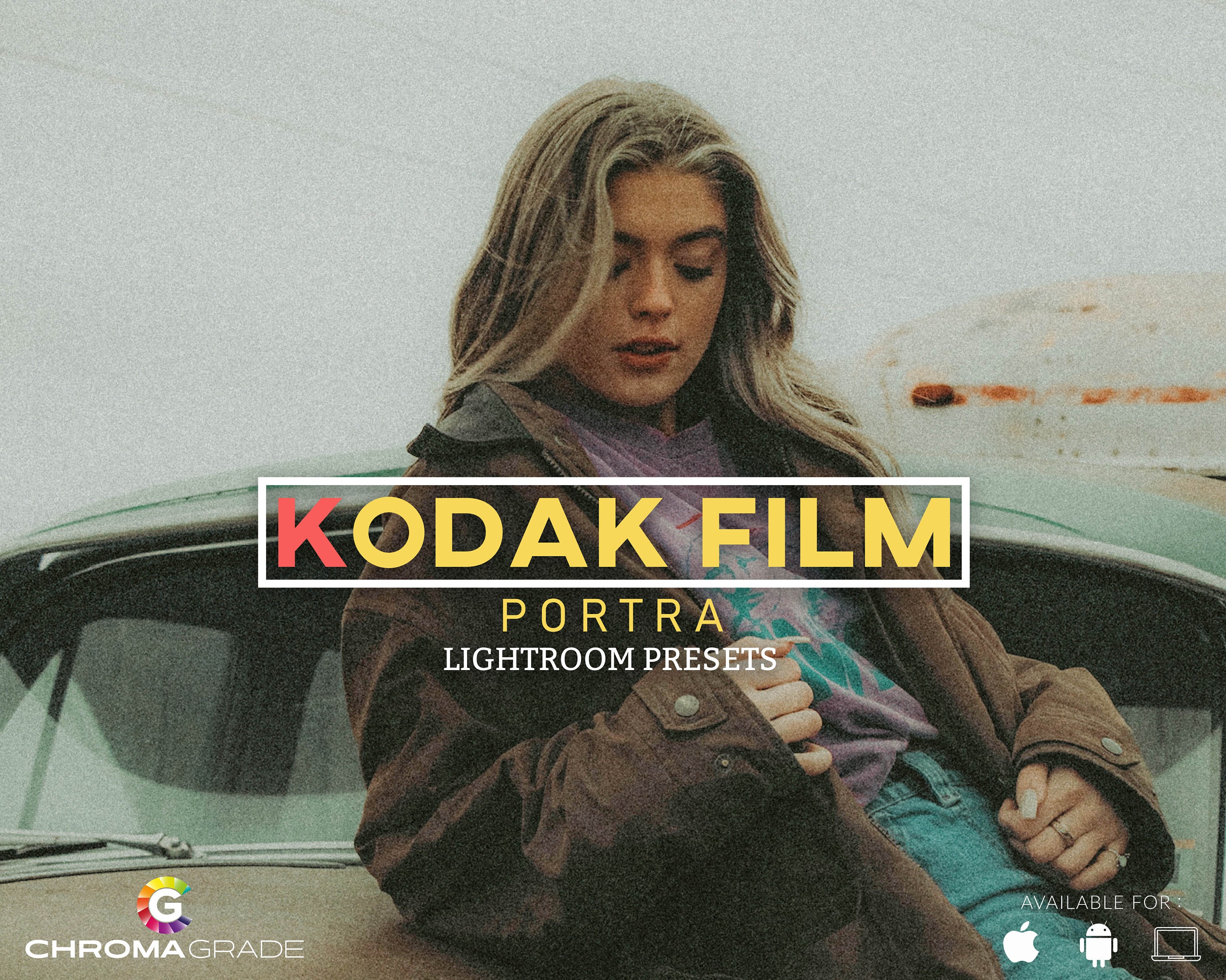 KODAK FILM Look Lightroom Mobile and Desktop Presets / Retro Etsy Ireland