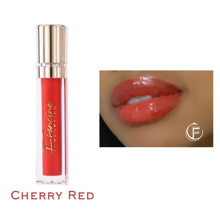 Francíne Cosmetics Lipgloss Cherry Red | Etsy