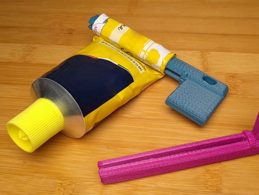 Tube Squeezer 3D Printed File STL Template Model Gift Digital Download