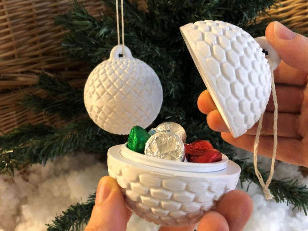 DIY Gift Container Christmas Tree Ornament Candy Holder Iglue Ice