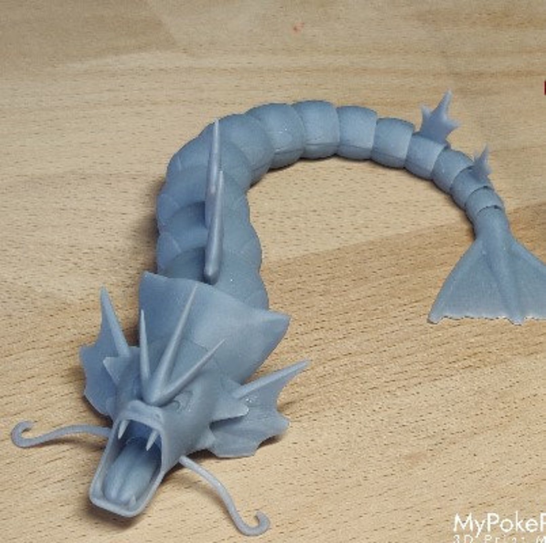 3d Print Articulated Gyarados, Gyarados 3d Print, Gyarados 3d Print
