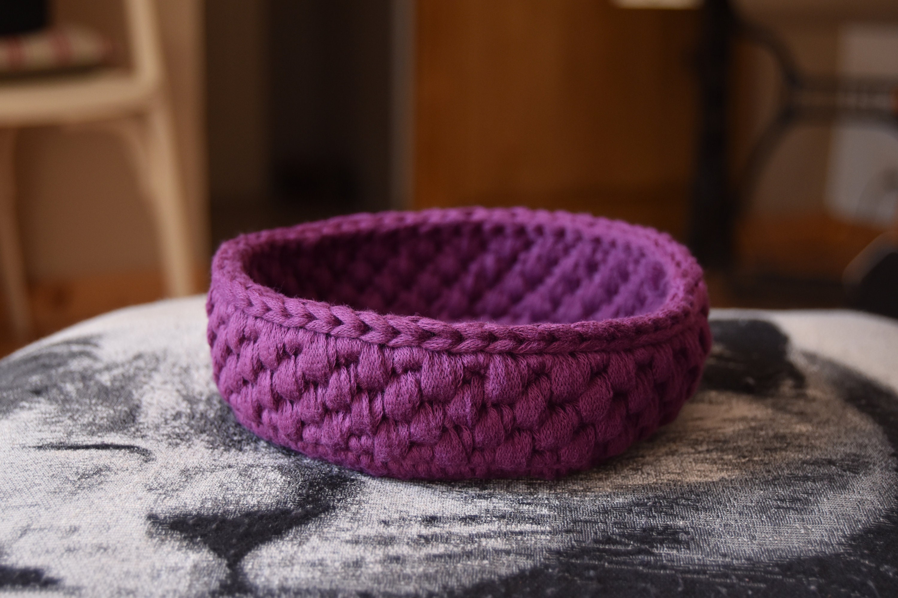 Petite Corbeille en Crochet