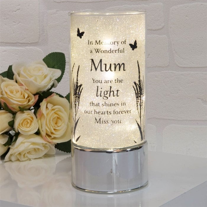 Memorial Mum LED Candle Light Loving Memory of Mum Thoughtful Etsy