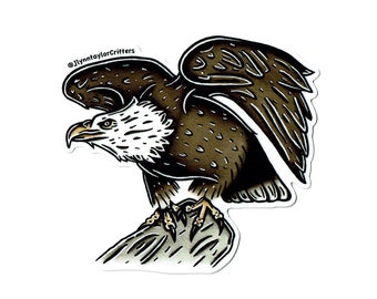 American Bald Eagle Sticker