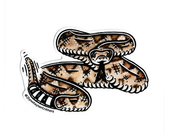 Western Diamondback Rattlesnake Sticker