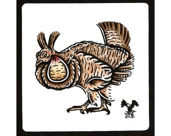 Greater Prairie Chicken Original Painting