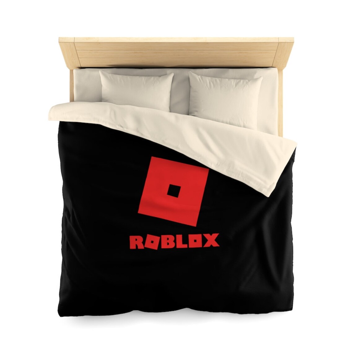 Roblox Microfiber Duvet Cover Roblox Birthday Present Kids Etsy