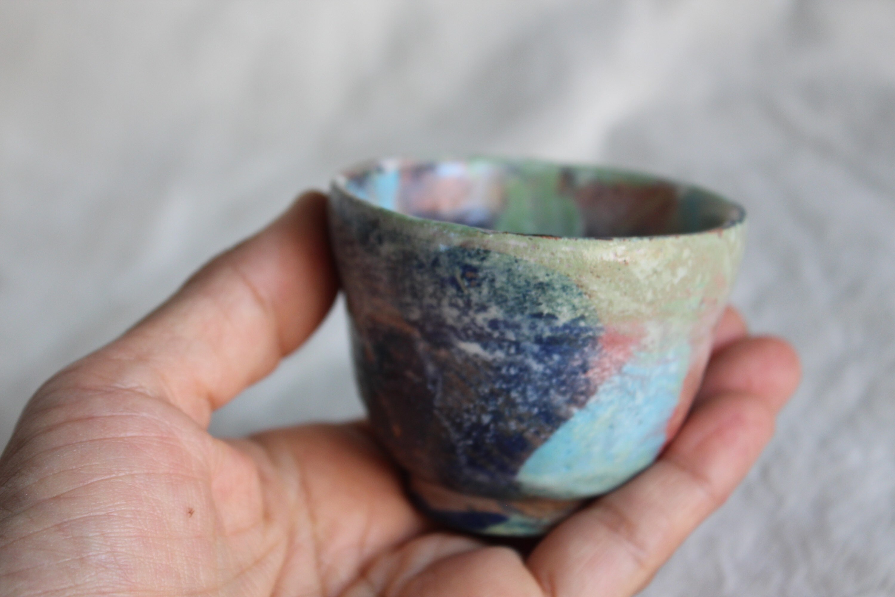 Tasse à Café en Grès Originale, Piece Unique