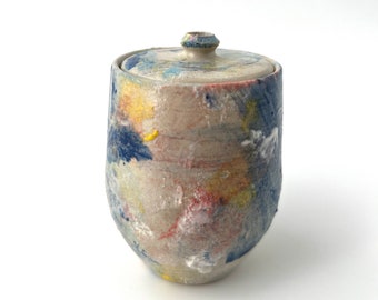 Multicolor salt pot