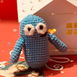 Bloo da Foster's Home per amici immaginari Amigurumi