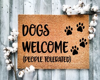 Funny Door Mat: 'Gather Somewhere Else' Welcome Mat