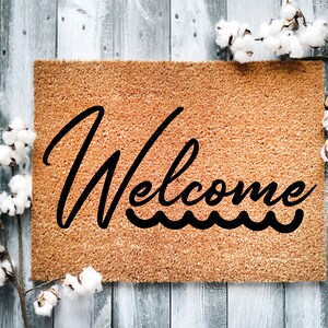 Door Mat, Funny Doormat, Welcome, Housewarming Gift, Welcome Mat, Closing Gift, Wed Gift - 2197