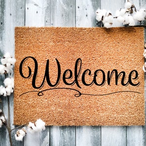 Door Mat, Funny Doormat, Welcome, Housewarming Gift, Welcome Mat, Closing Gift, Wed Gift - 2196