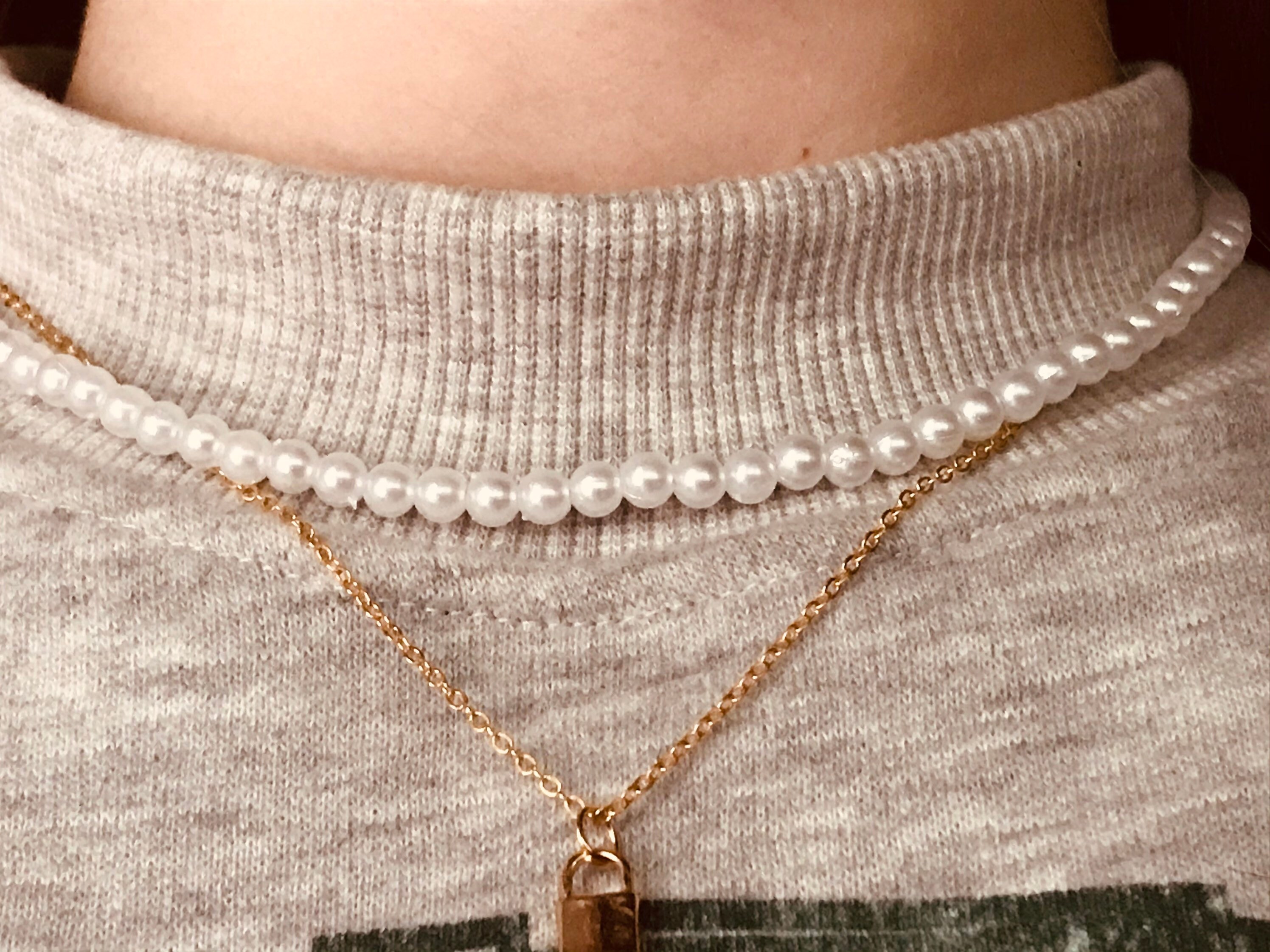 Trendige Perlenkette Etsy