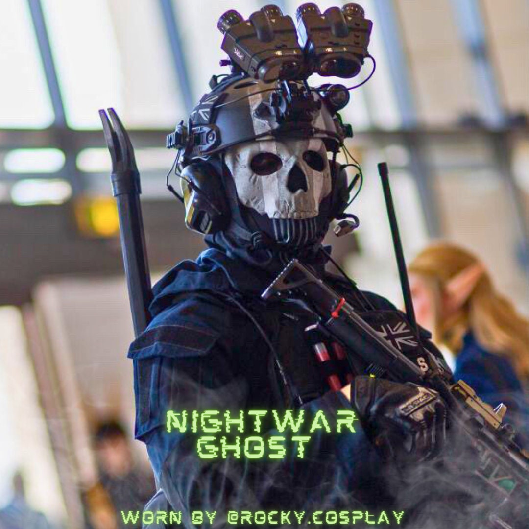 Simon 'Ghost' Riley cosplay by me : r/ModernWarfareII