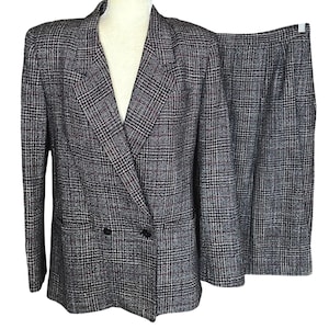80s Tweed Dress Suit - Etsy