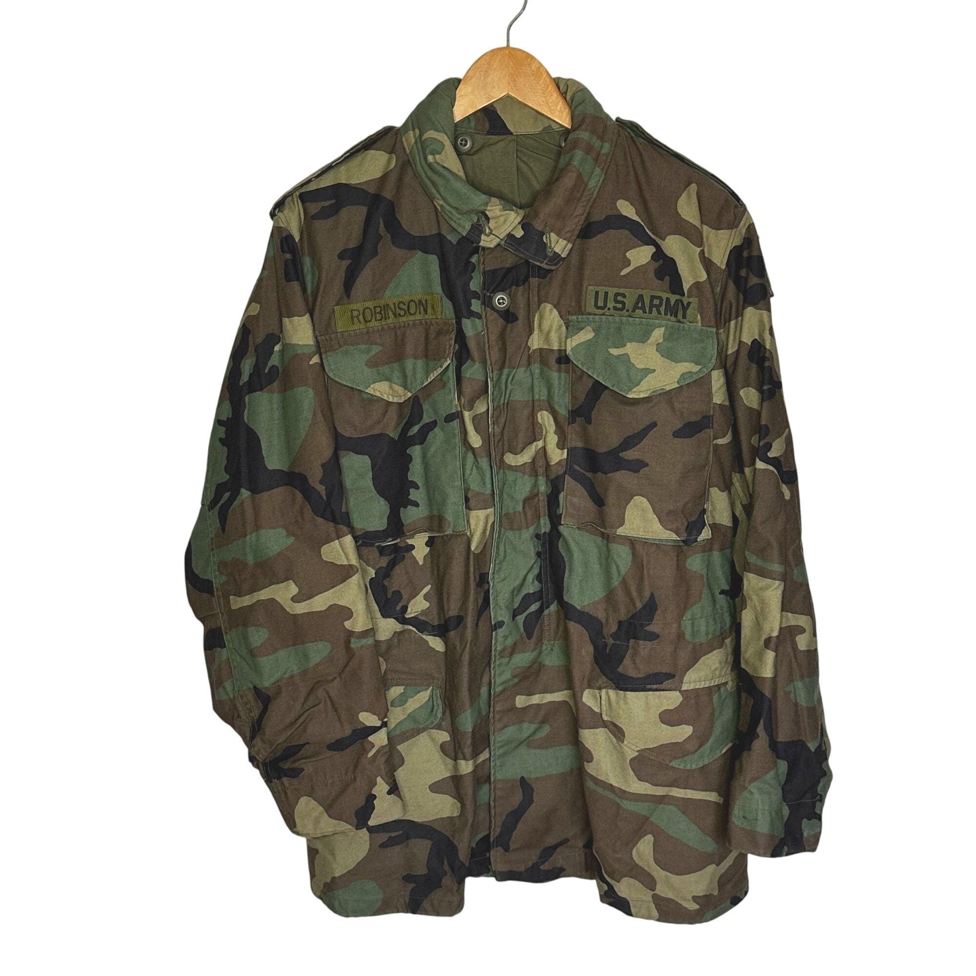 GOLDEN MFG M65 M-R/WL 4th ② Genuine Military Issue Golden Manufacturing M-65 Field Jacket