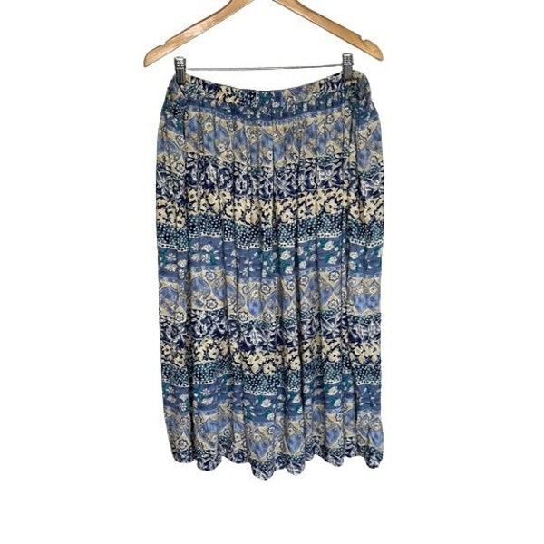 THE PEASANT / Elasticated Denim Skirt