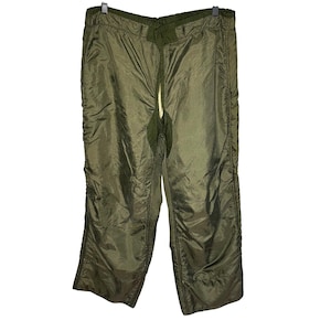 Vintage US Military Field Trousers Liner | Style M-1951 | Size Medium Long | 100% Wool | Korean War | 1950s | Hunting | Skiing | Winter