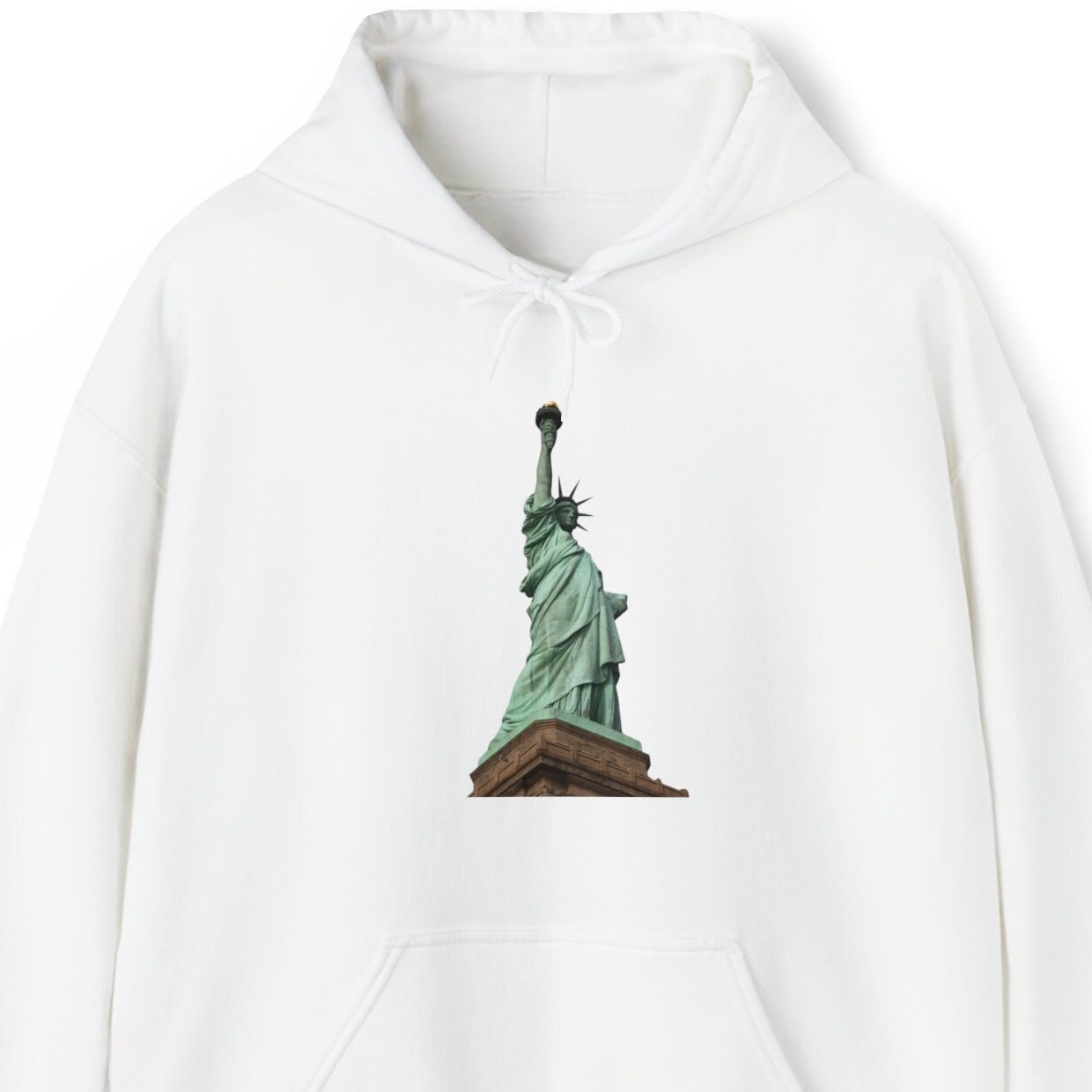 Unisex Mens&womens New York NY Statue of Liberty Hoodie - Etsy