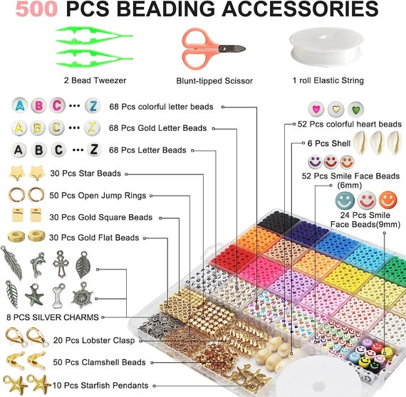 4600 PCS Clay Beads Flat Bead for Jewelry Making Bracelets Necklace Earring  DIY Craft Kit - China Fashion Jewelry and Jewelry Beads price