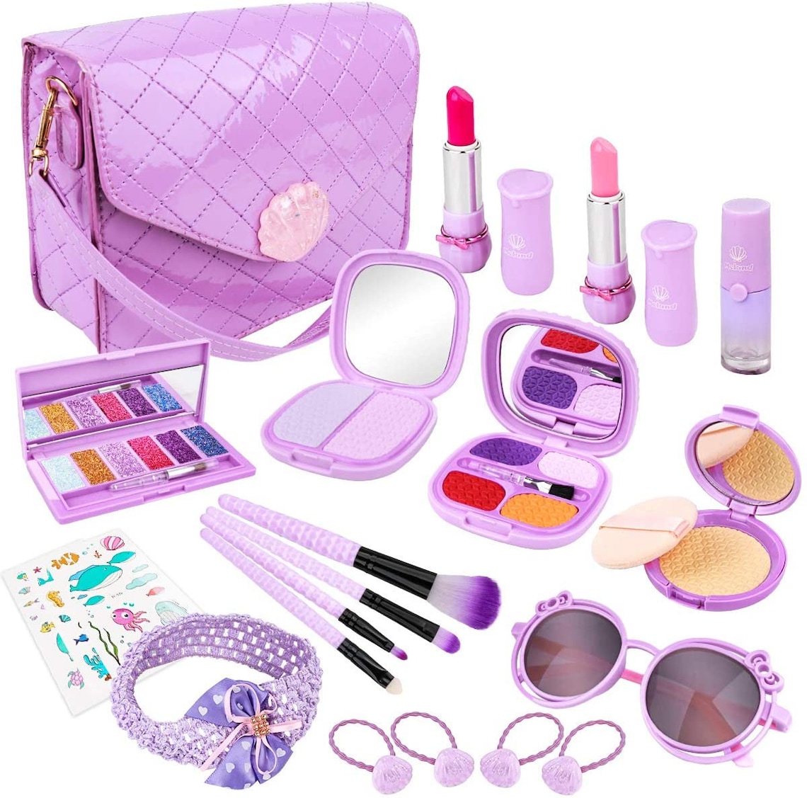 Pretend Play Makeup for Girls 22PCS Kids FakeMakeup Toy & Etsy
